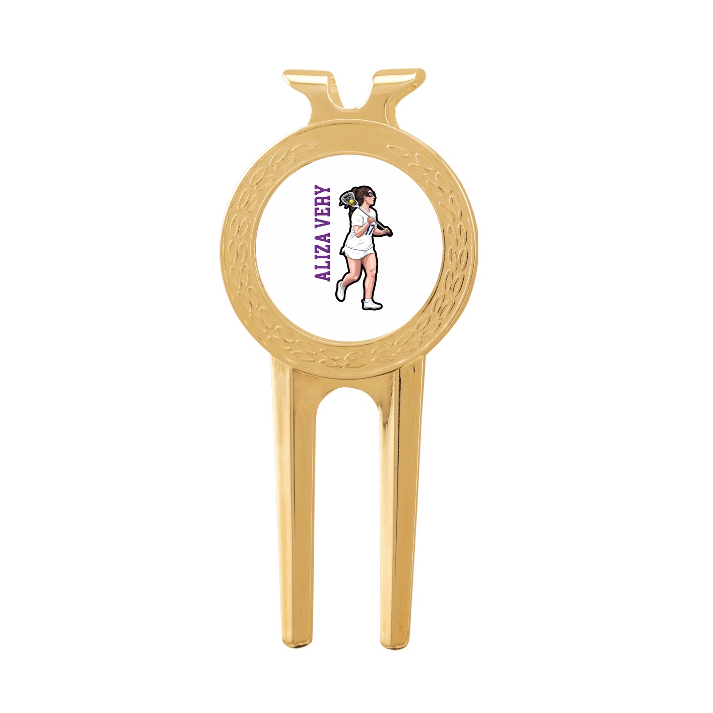 Divot Tool with Ball Marker — Name Vertical in Classic
