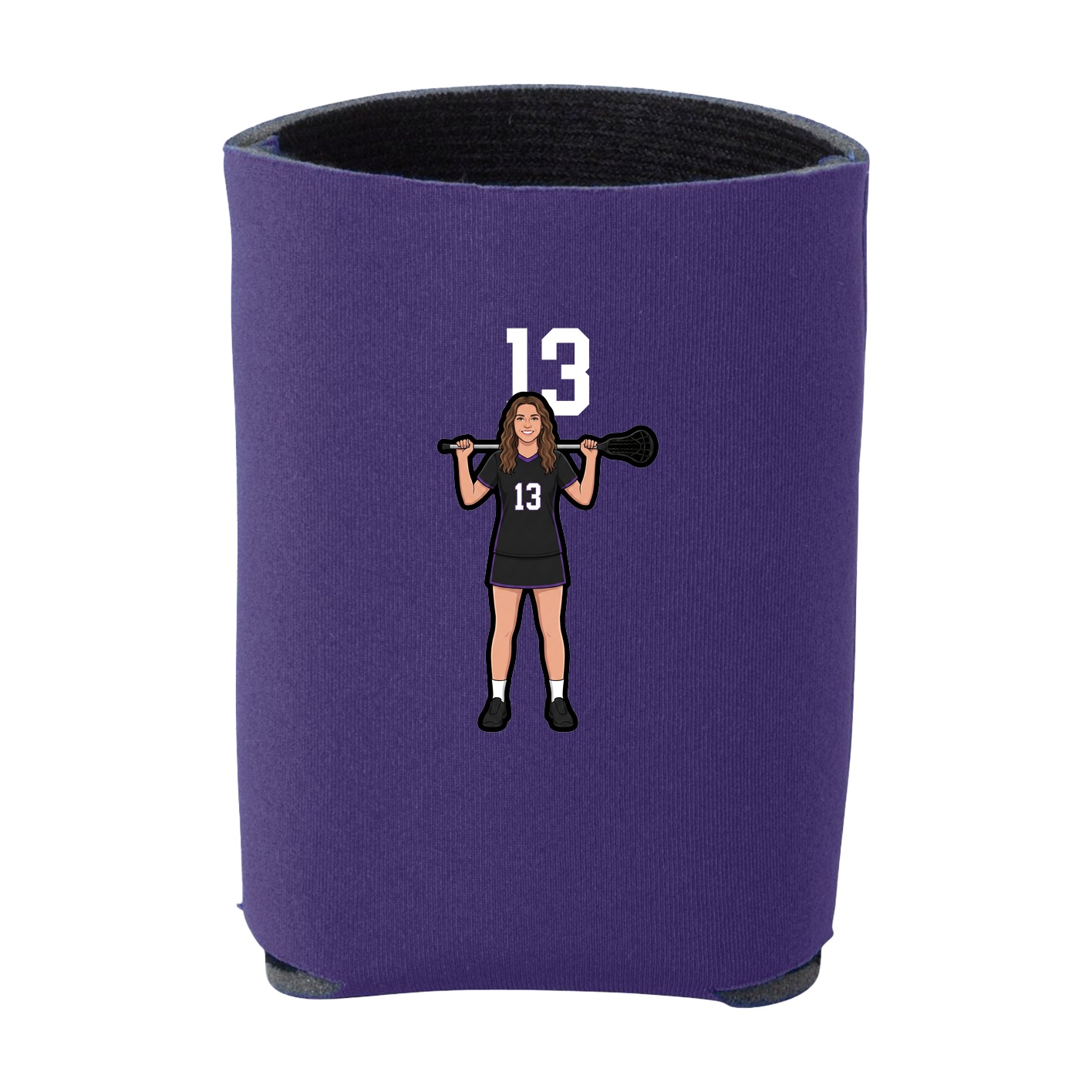 Can Holder — Number Top in Purple