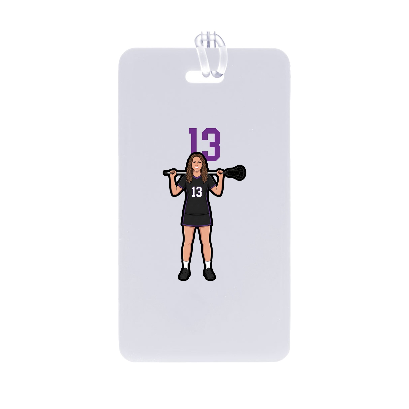 Bag Tag — Number Top in Classic