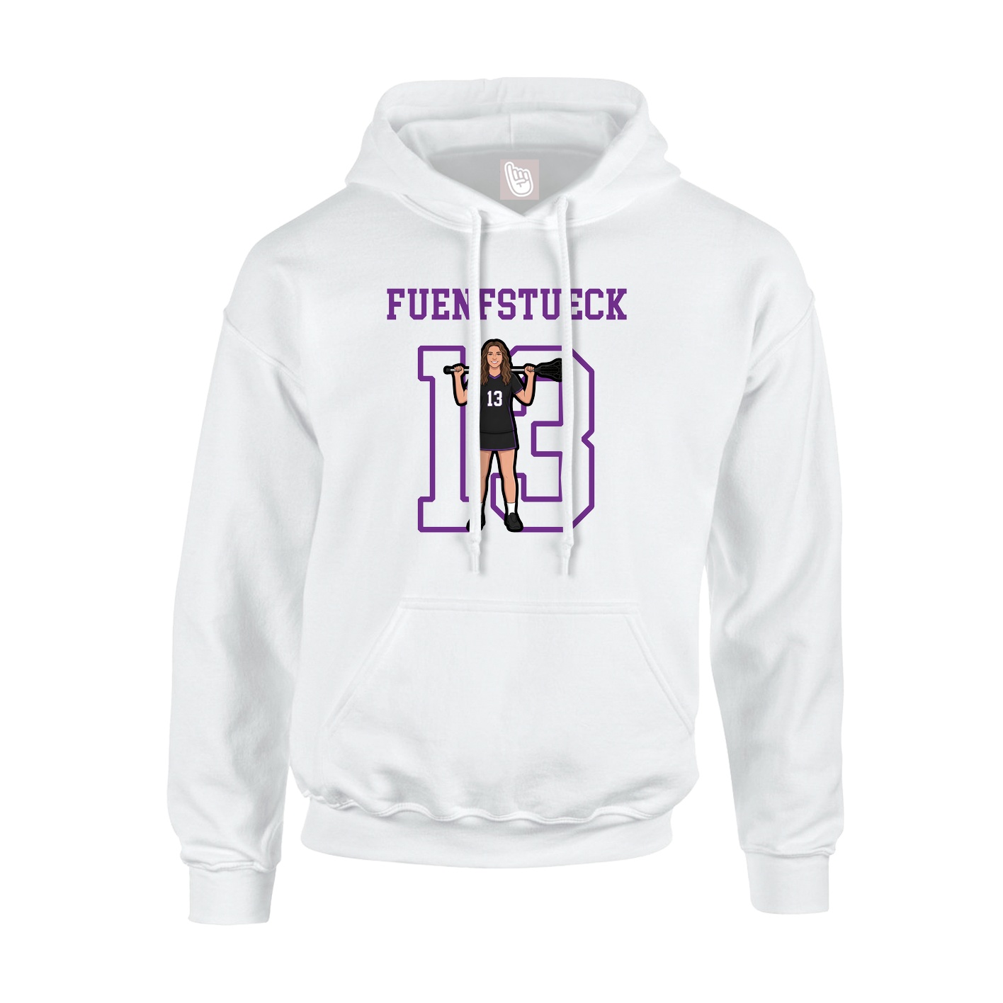Youth Hoodie — Shirsey in White