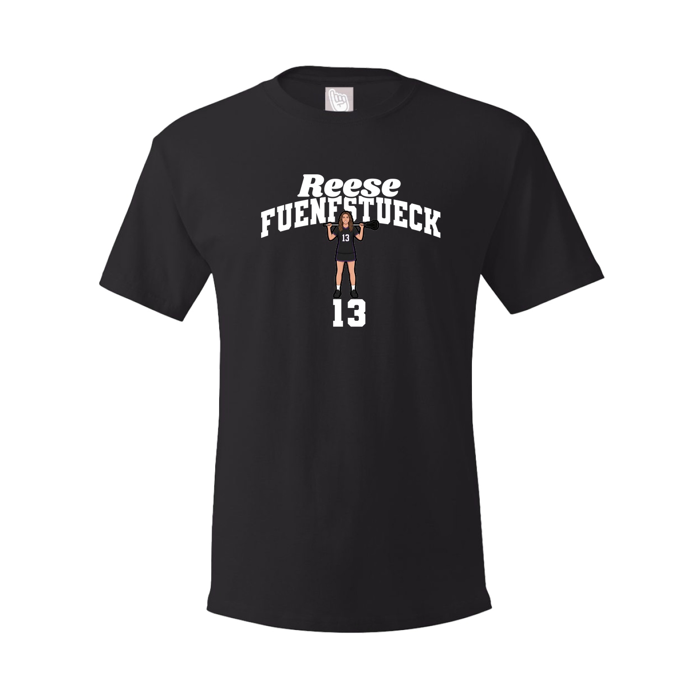 Youth Tee — Signature Arch in Black