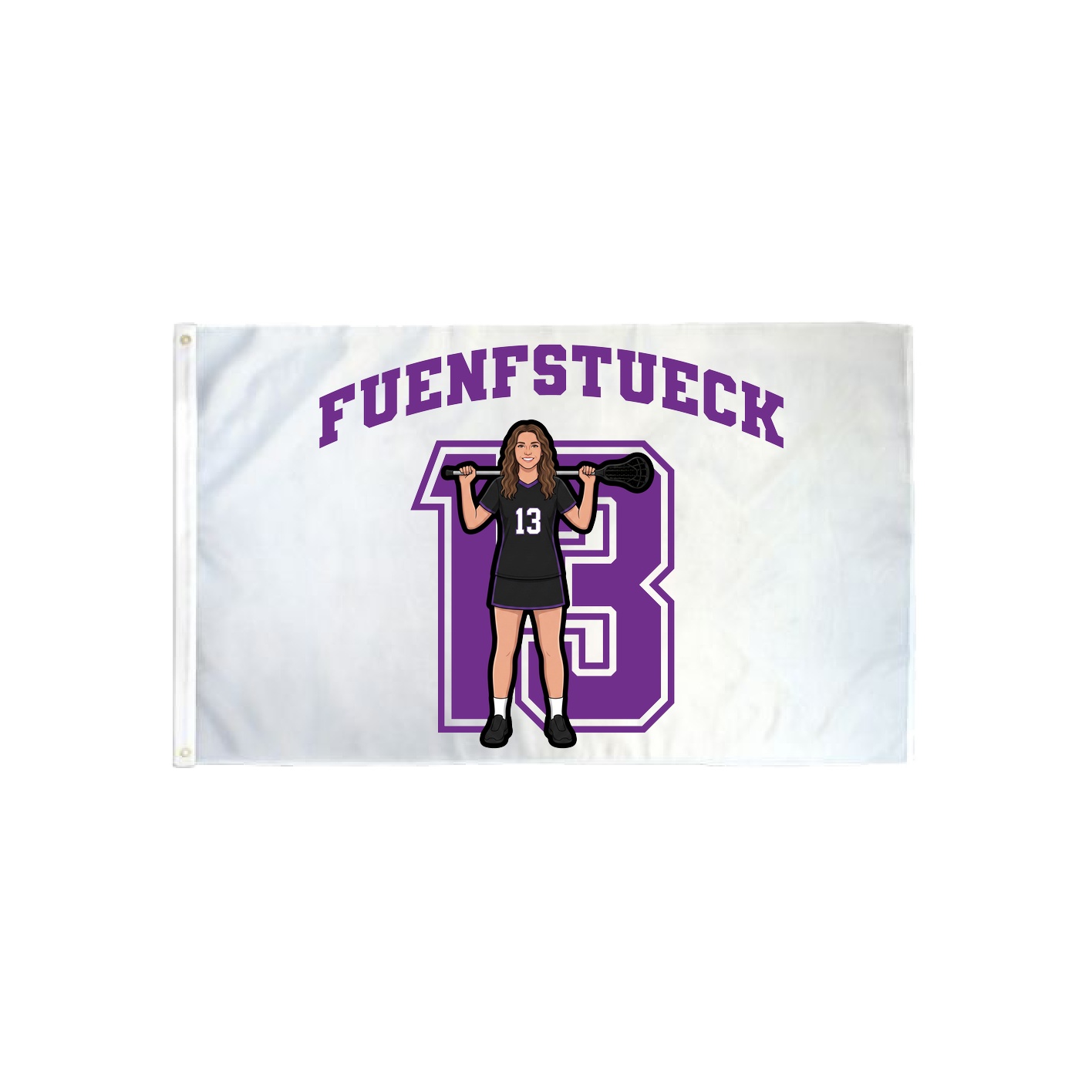 3x5 Flag — Number in Classic
