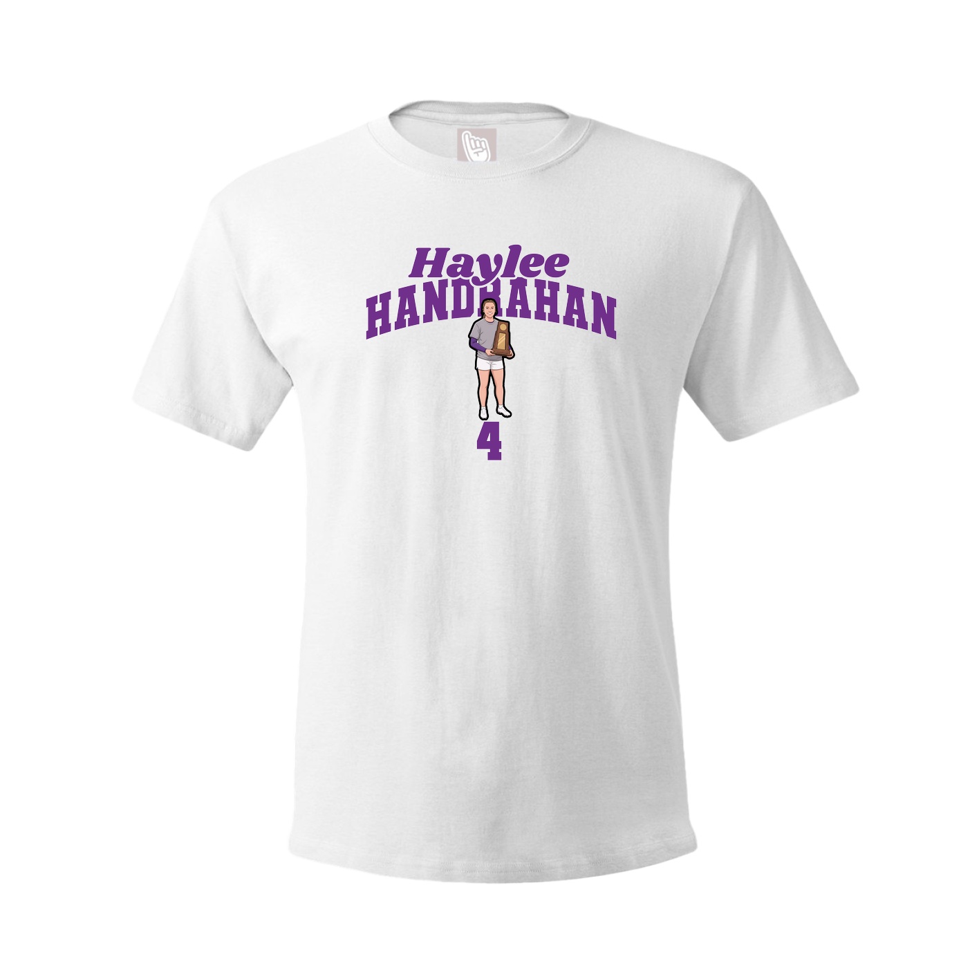 Youth Tee — Signature Arch in White