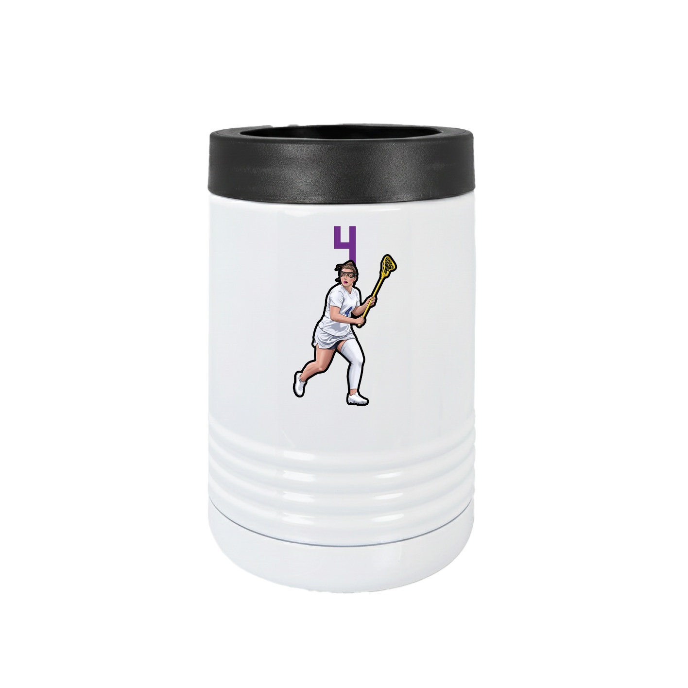Beverage Holder — Number Top in White