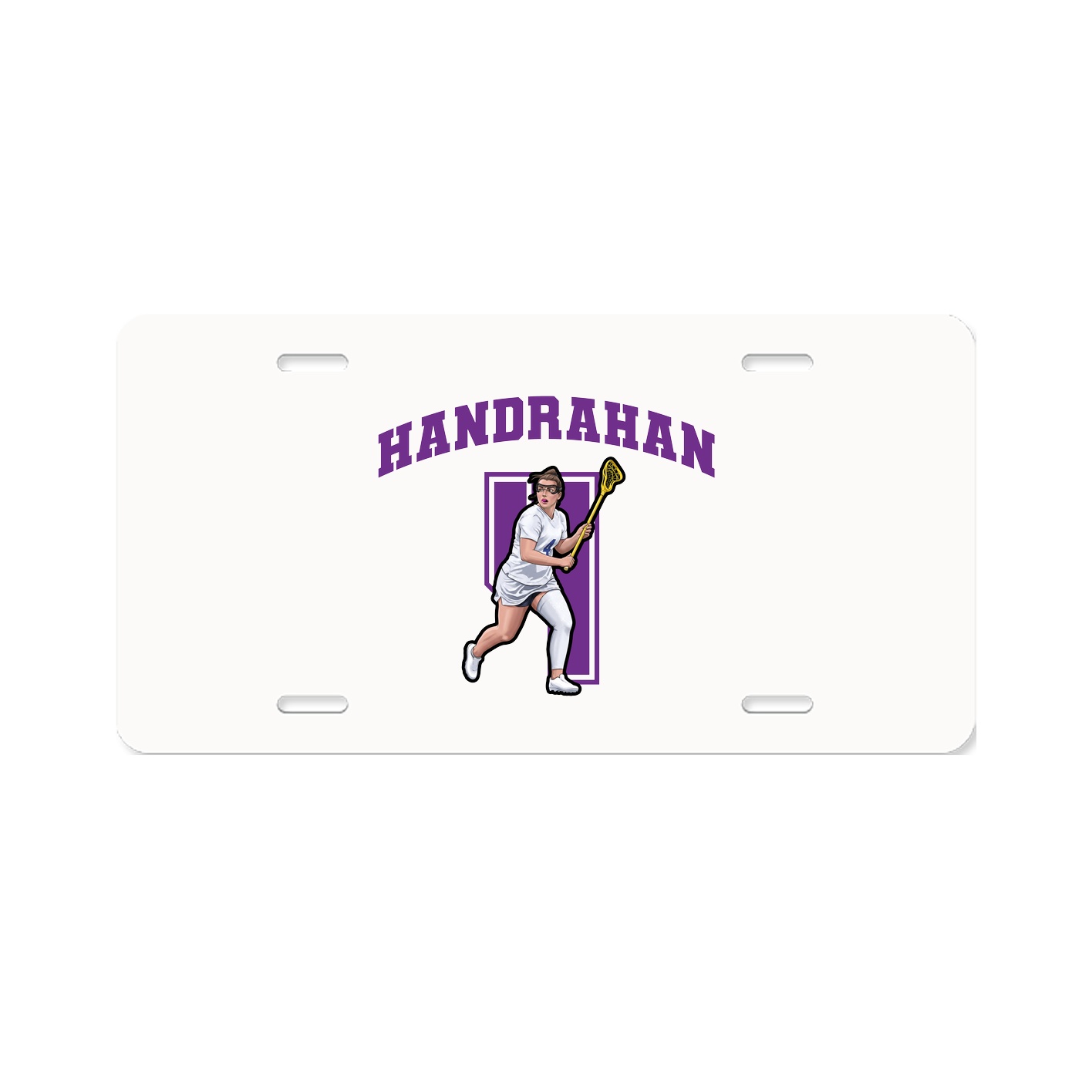 License Plate — Number in Classic