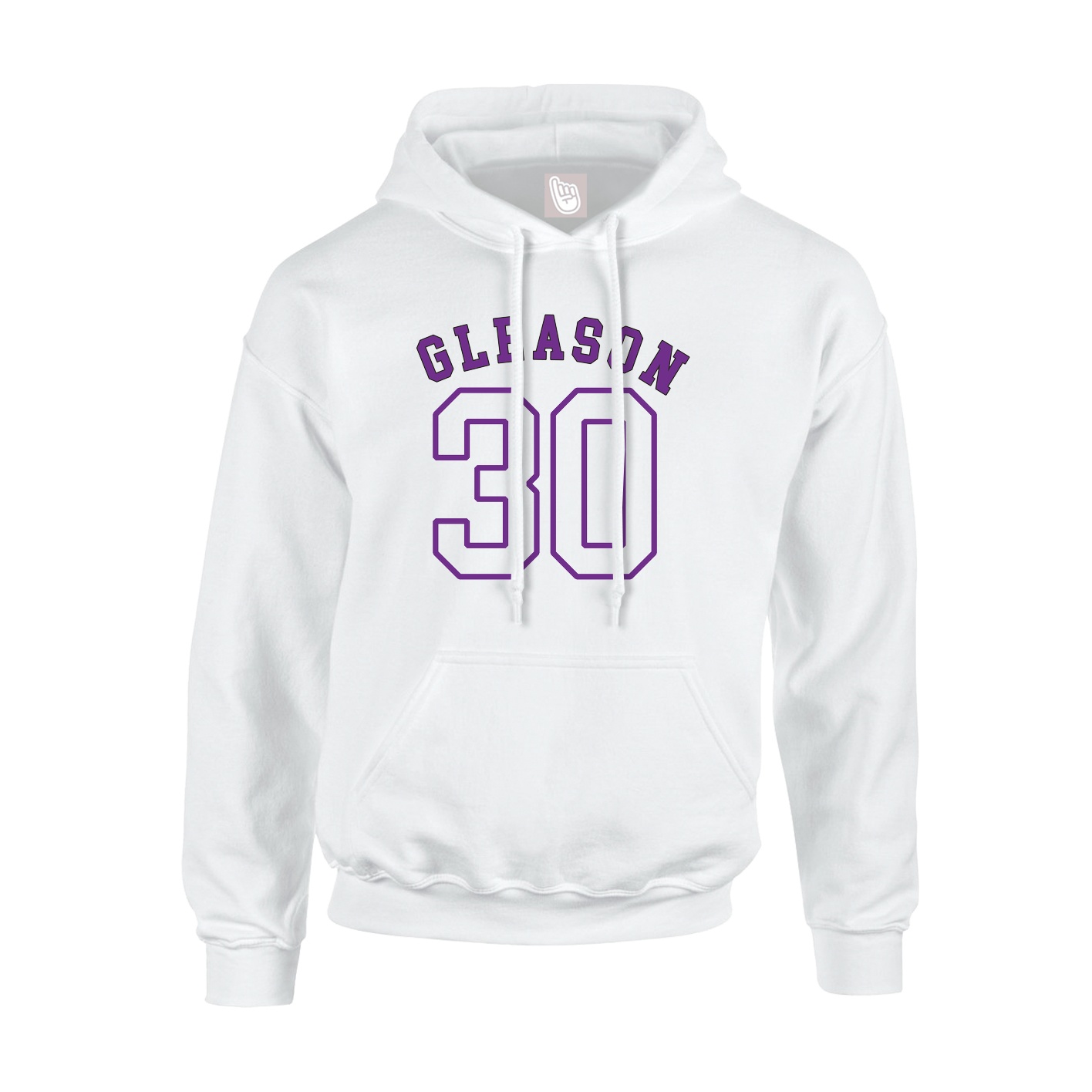 Hoodie — Shirsey Arch in White
