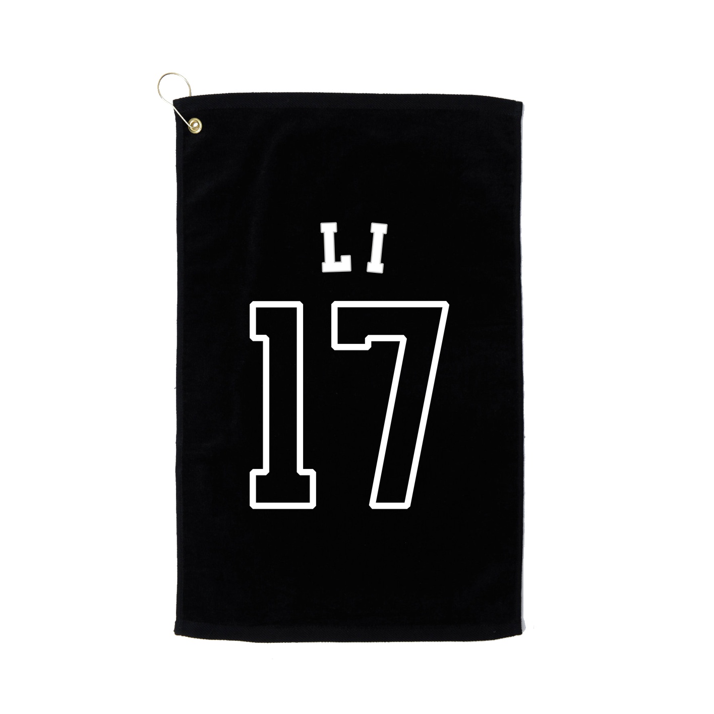 Golf Towel — Shirsey Arch in Black