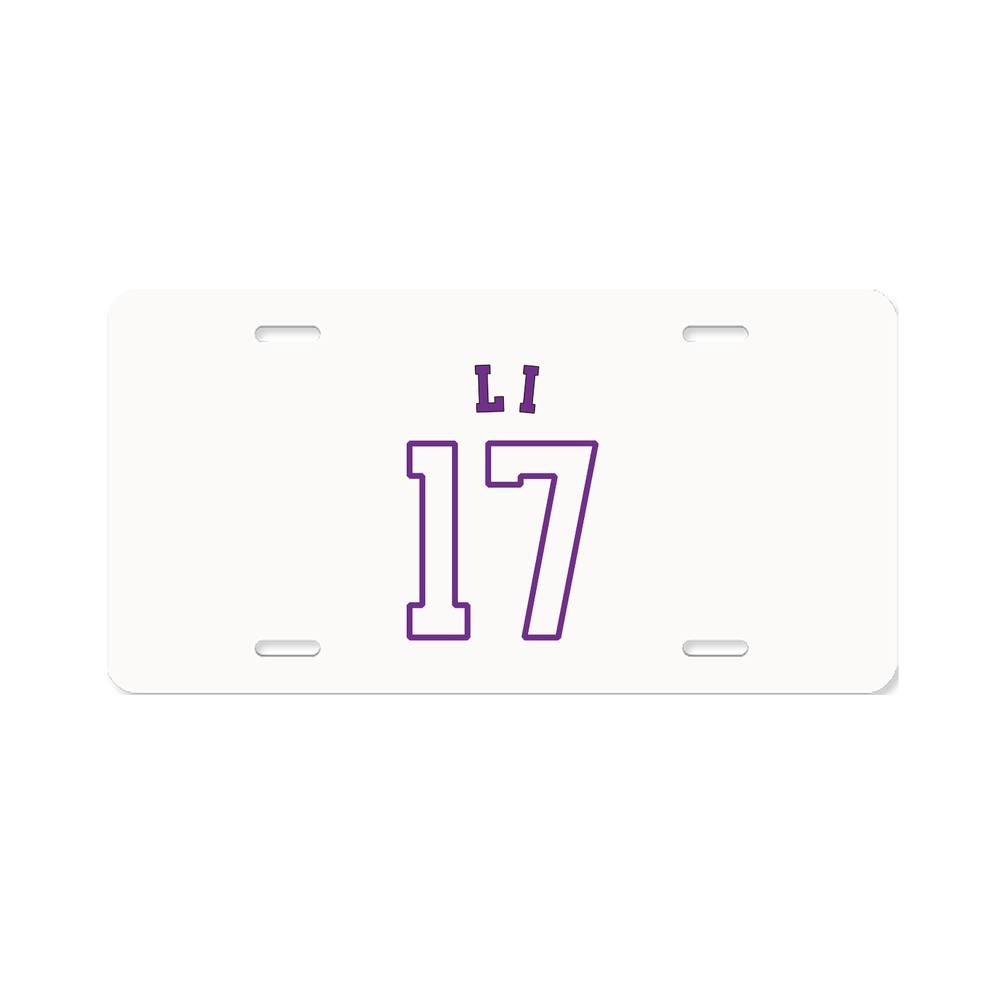License Plate — Shirsey Arch in Classic