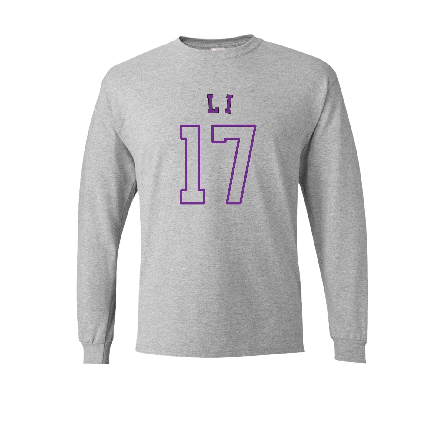 Long Sleeve Tee — Shirsey Arch in Grey