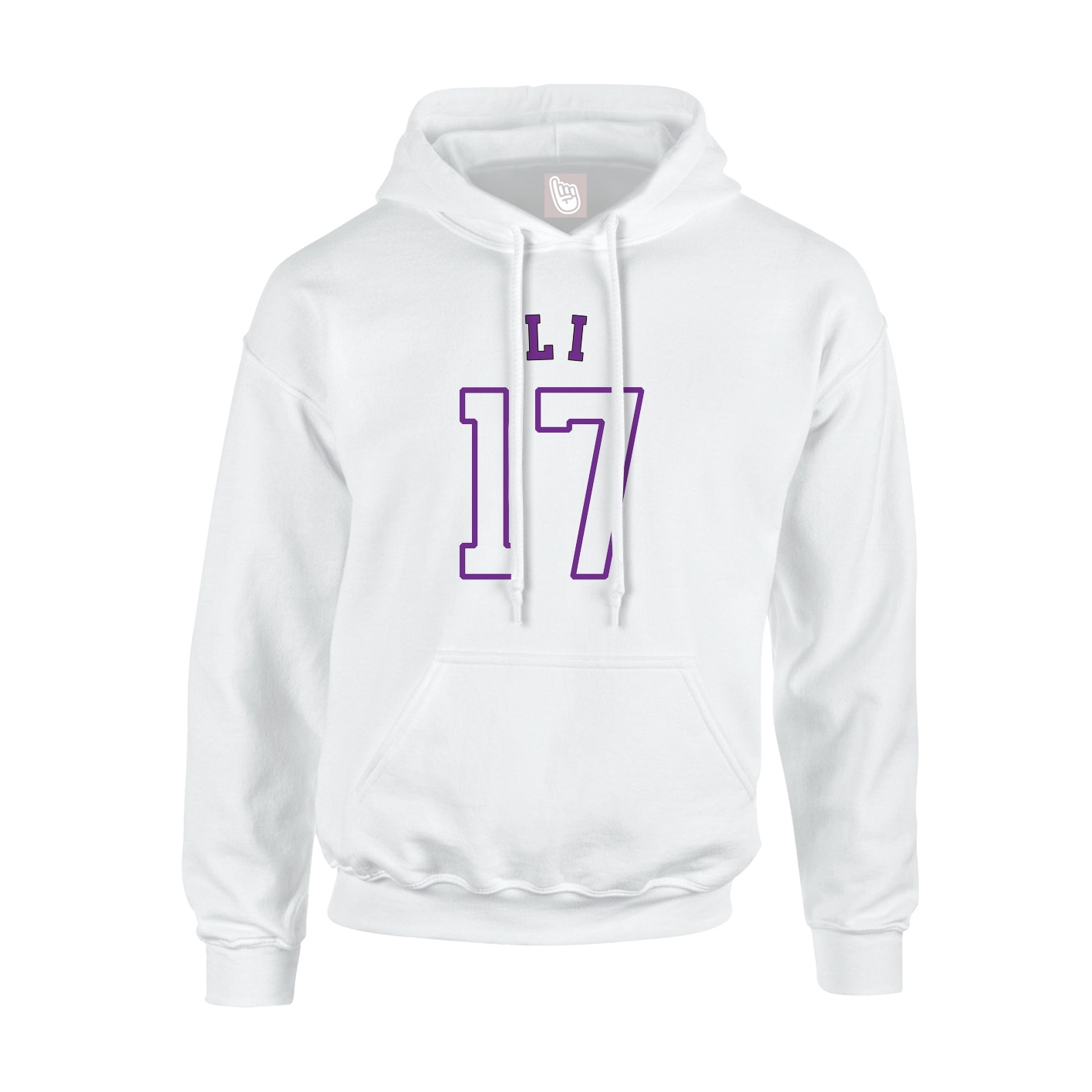 Hoodie — Shirsey Arch in White