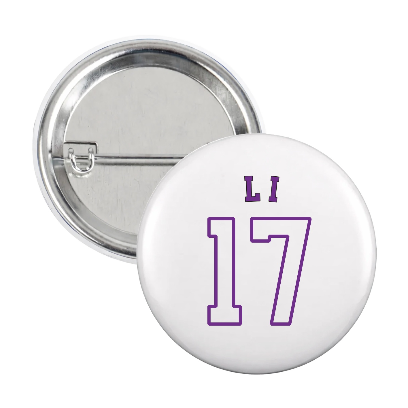 Game Day Button — Shirsey Arch in White