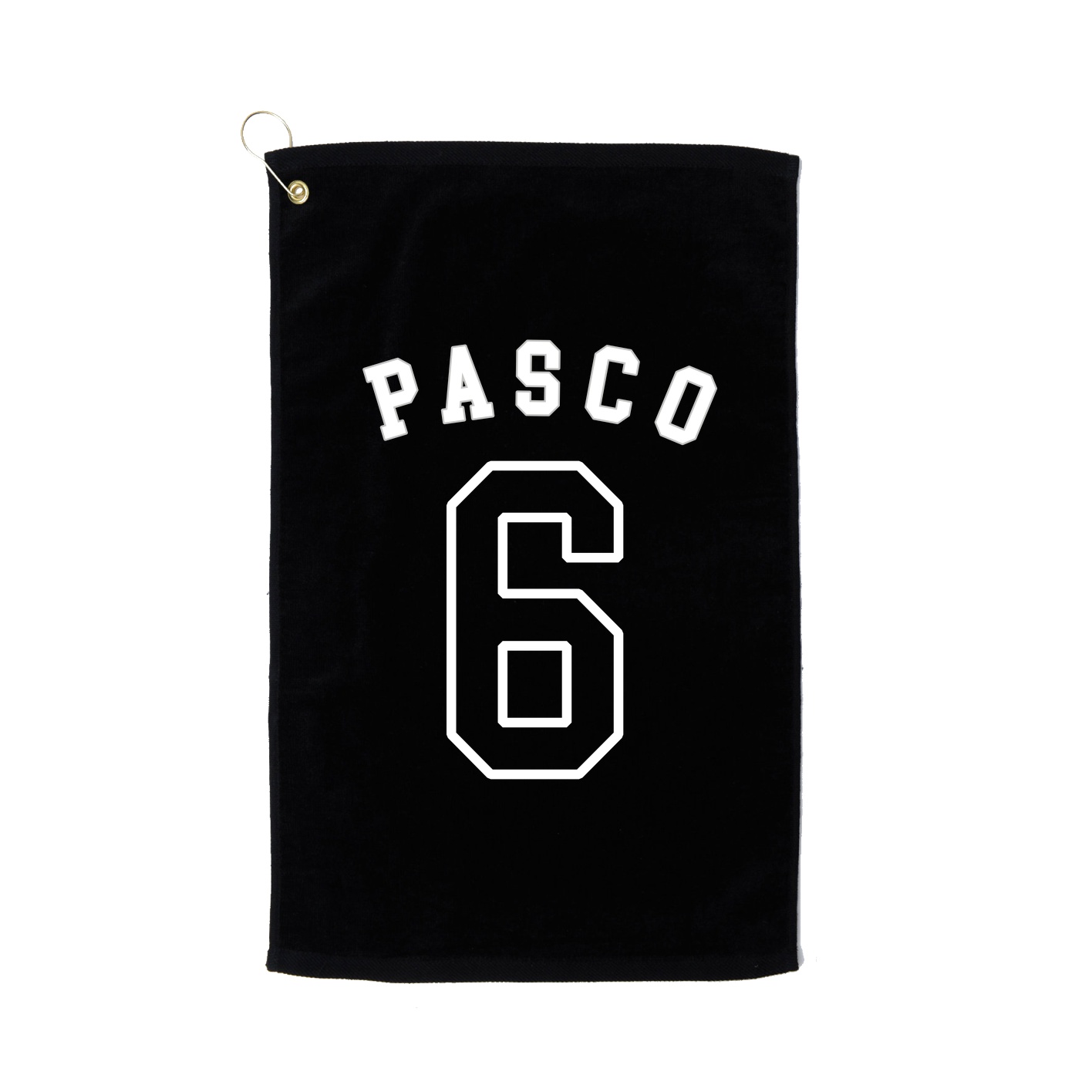 Golf Towel — Shirsey Arch in Black