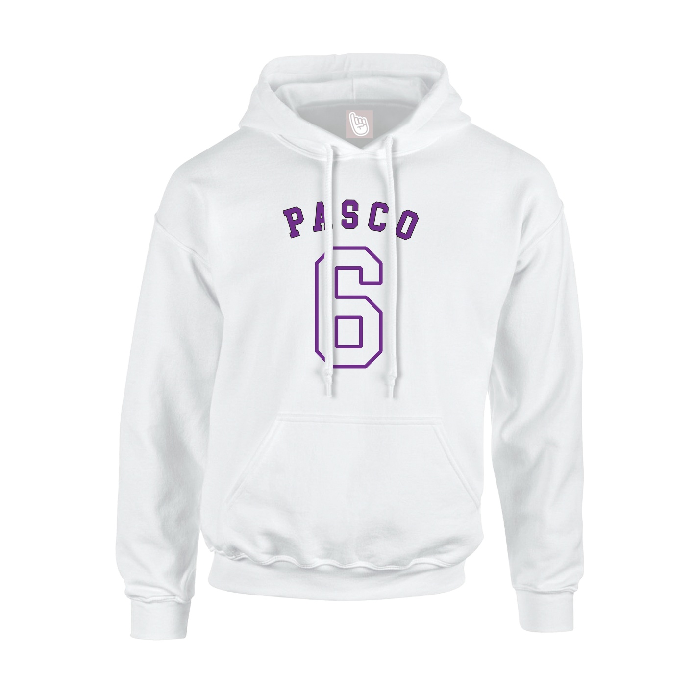 Hoodie — Shirsey Arch in White
