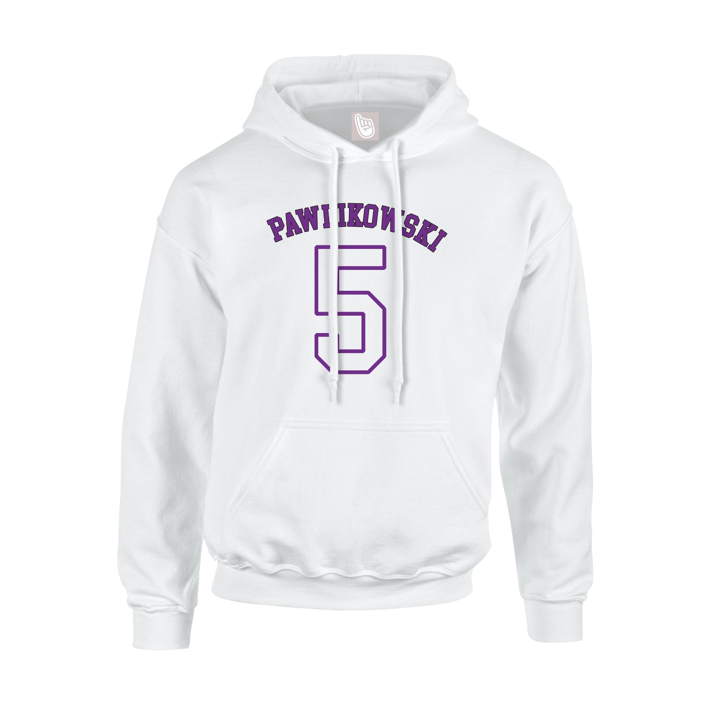Hoodie — Shirsey Arch in White