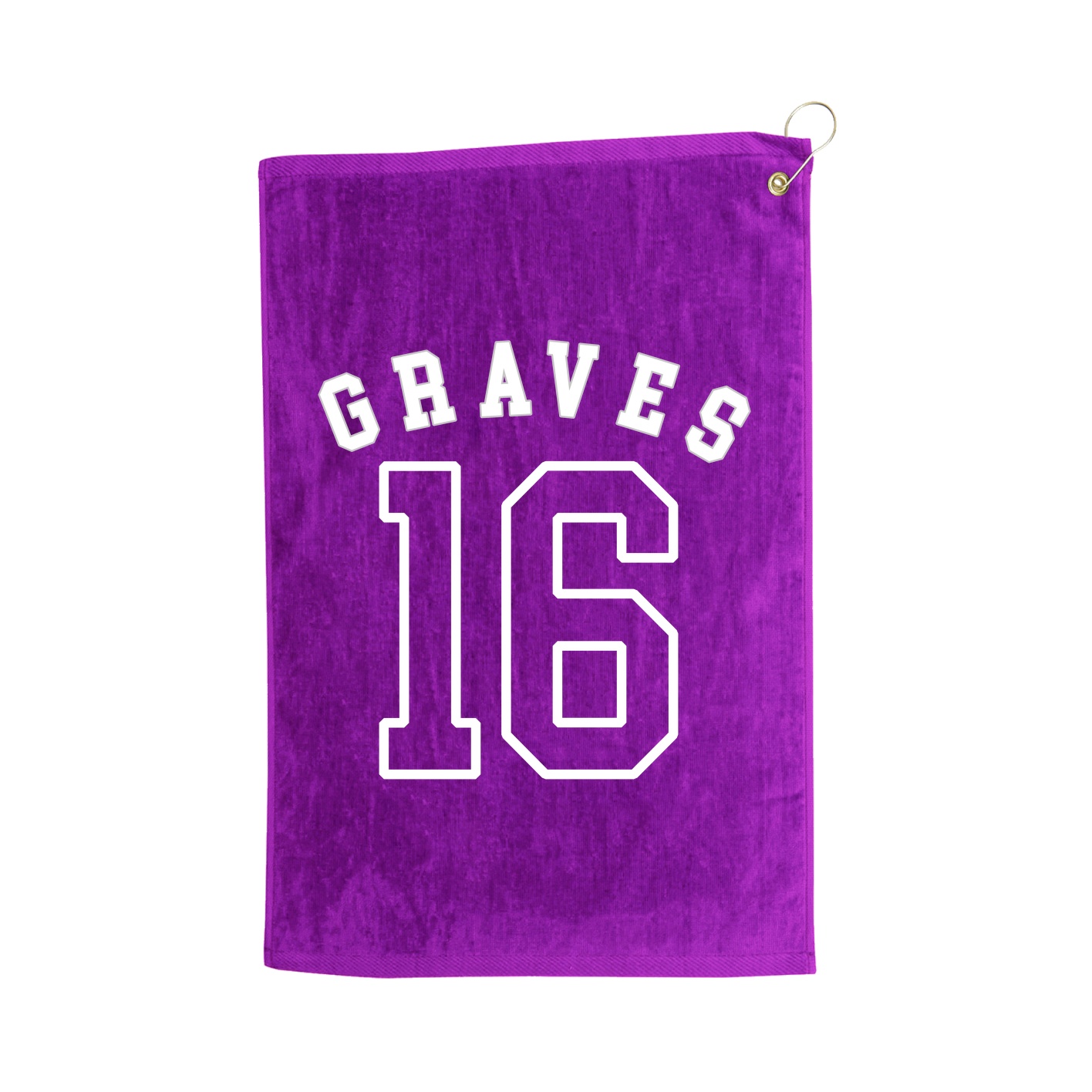Golf Towel — Shirsey Arch in Purple