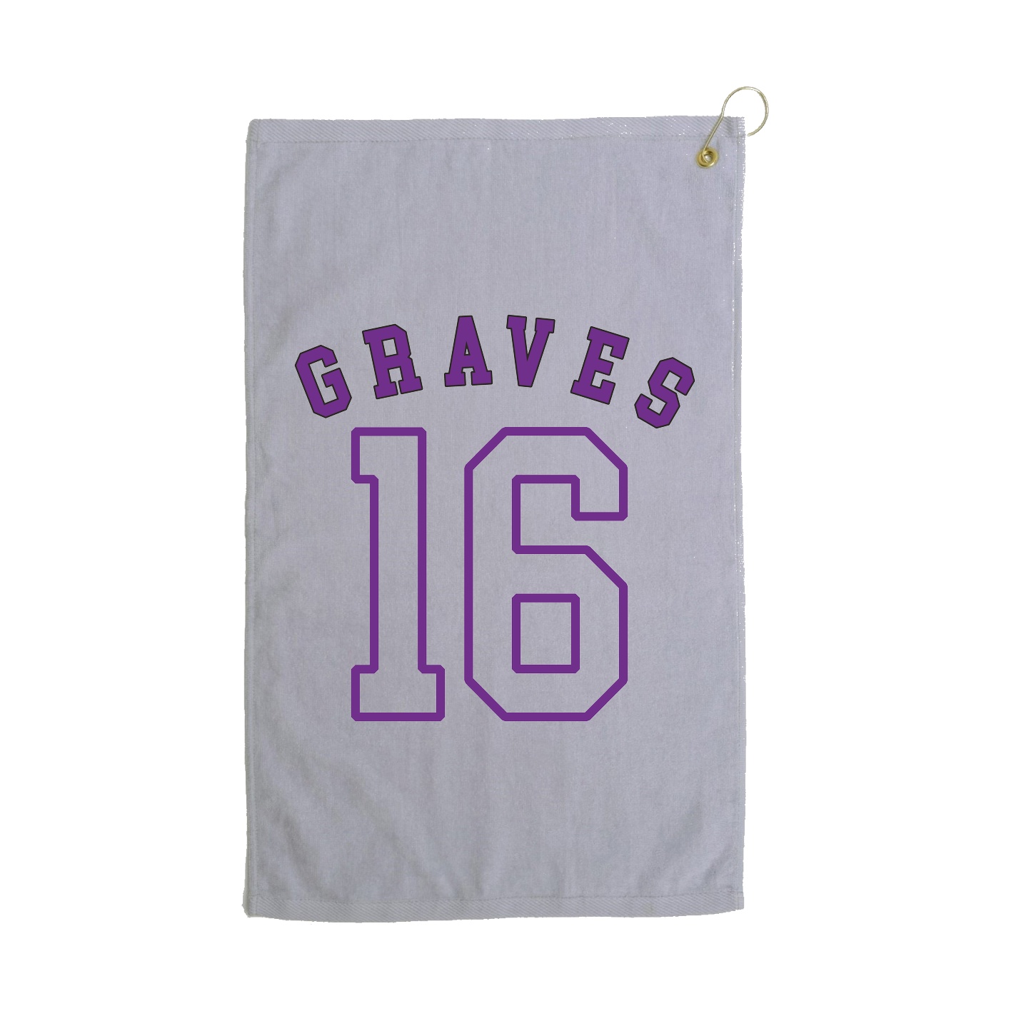 Golf Towel — Shirsey Arch in Grey