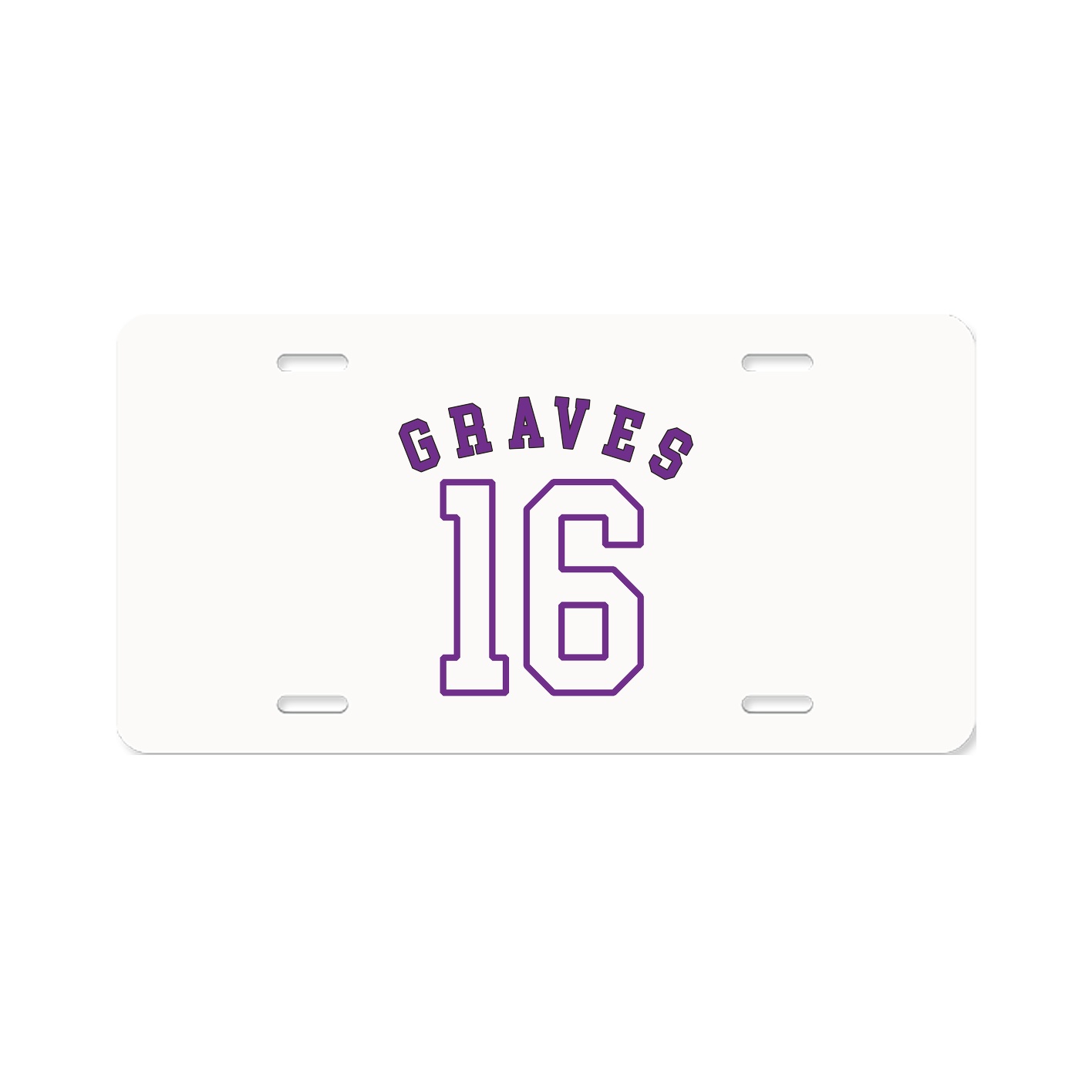 License Plate — Shirsey Arch in Classic