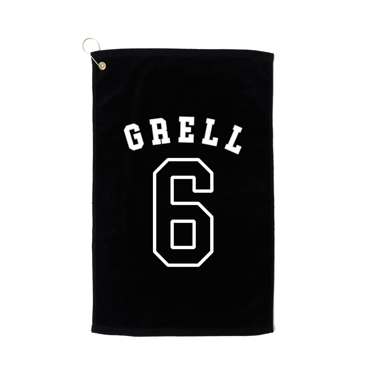 Golf Towel — Shirsey Arch in Black