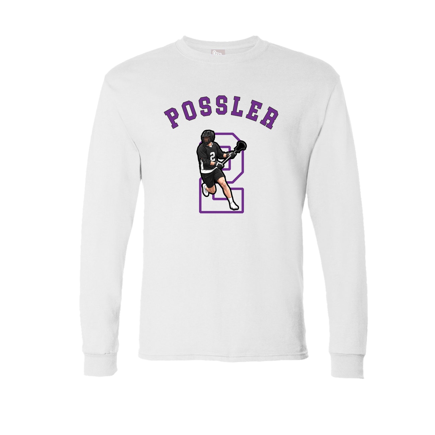Long Sleeve Tee — Shirsey Arch in White