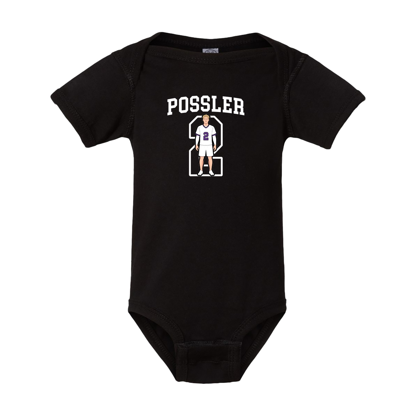 Baby Onesie — Shirsey in Black