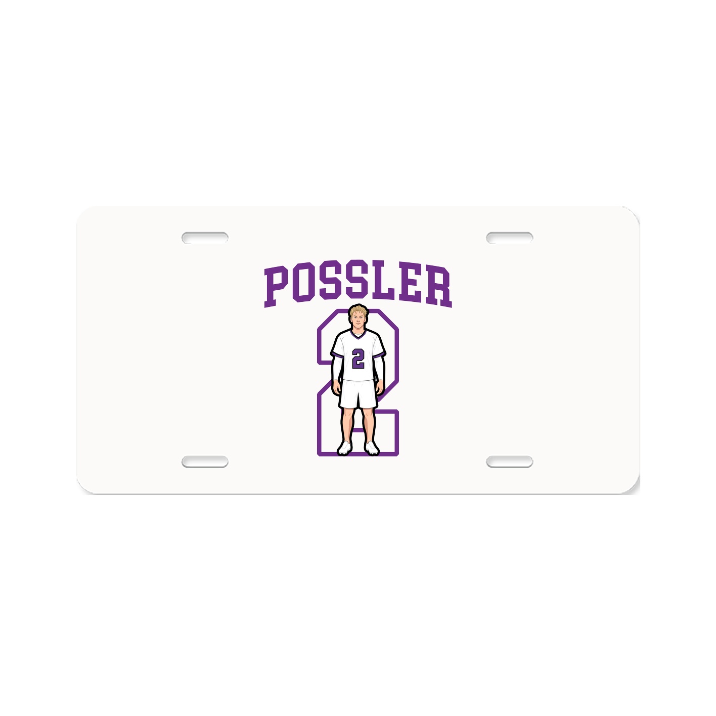Aluminum License Plate