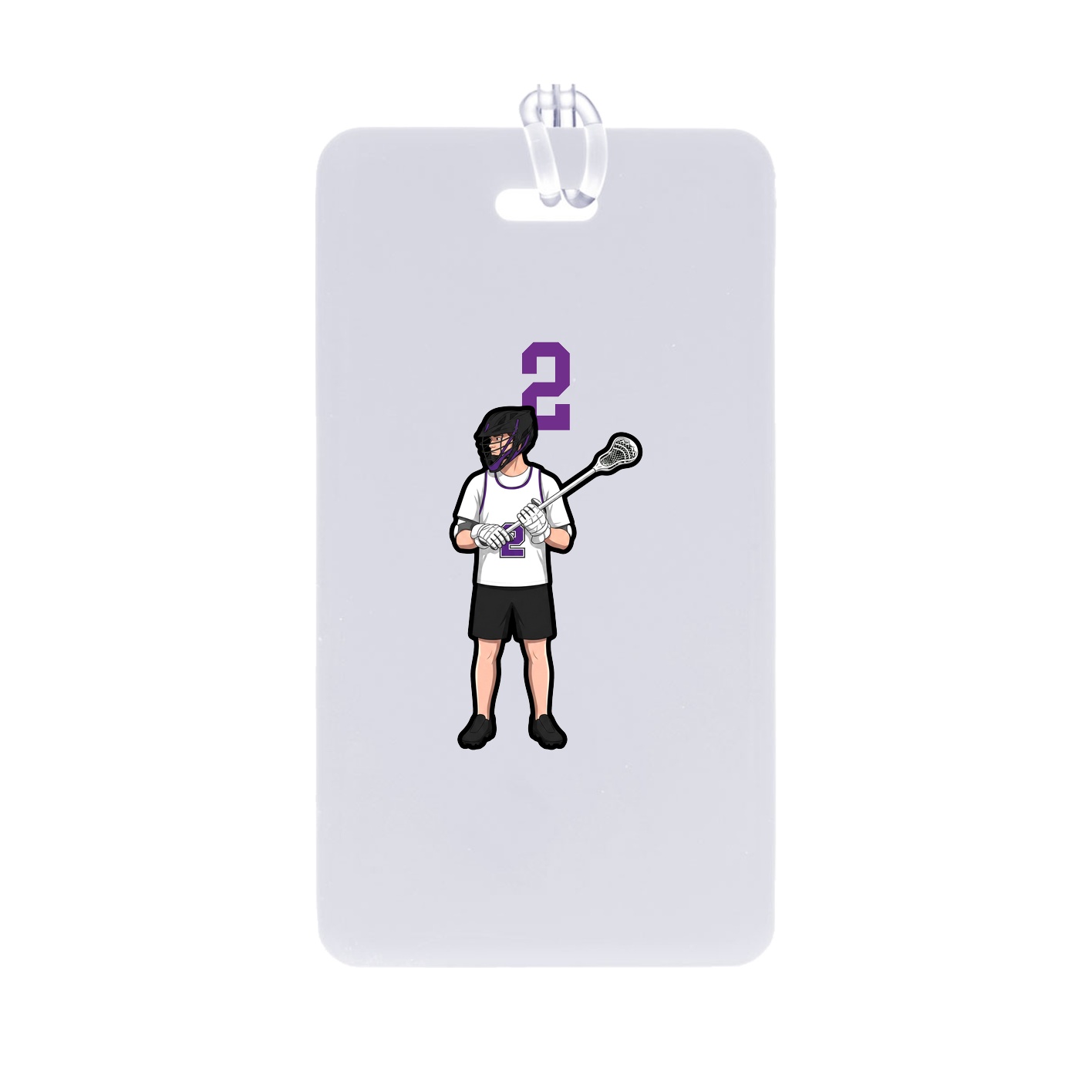 Bag Tag — Number Top in Classic