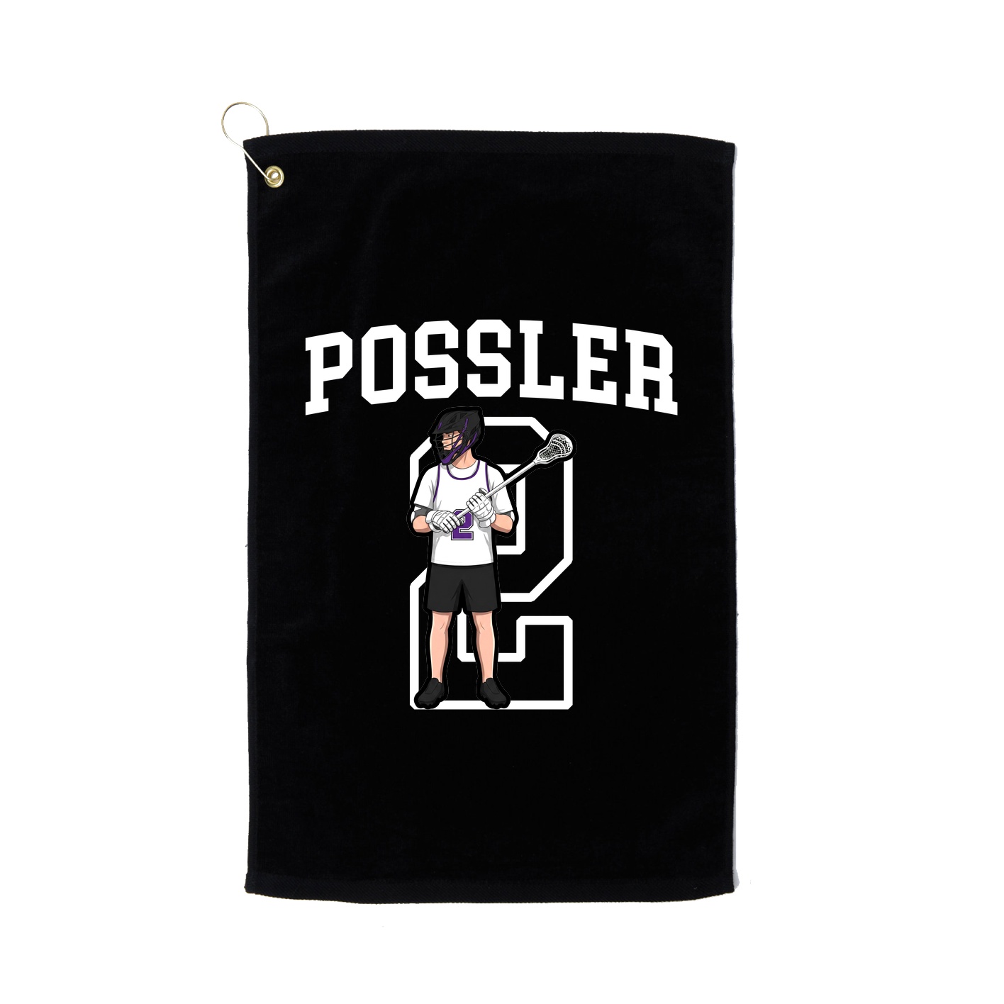 Golf Towel — Shirsey in Black