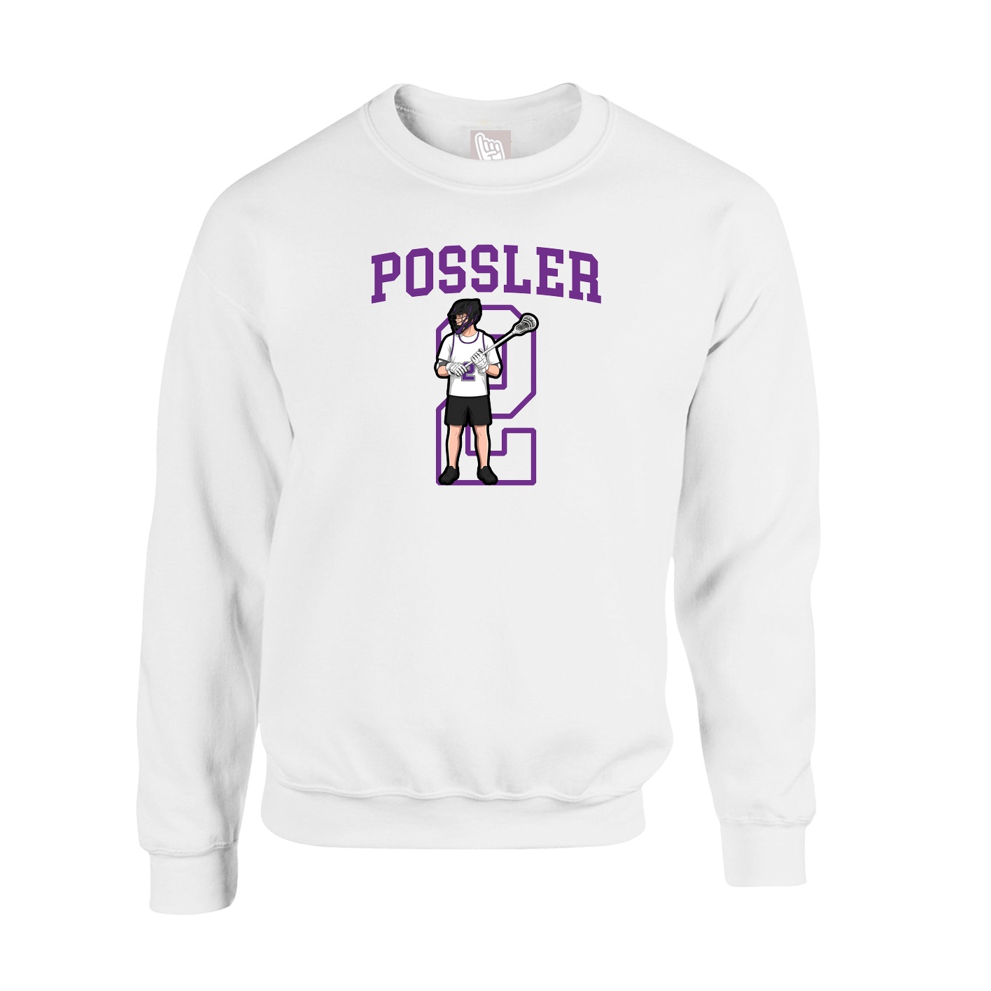 Fleece Crew — Shirsey in White