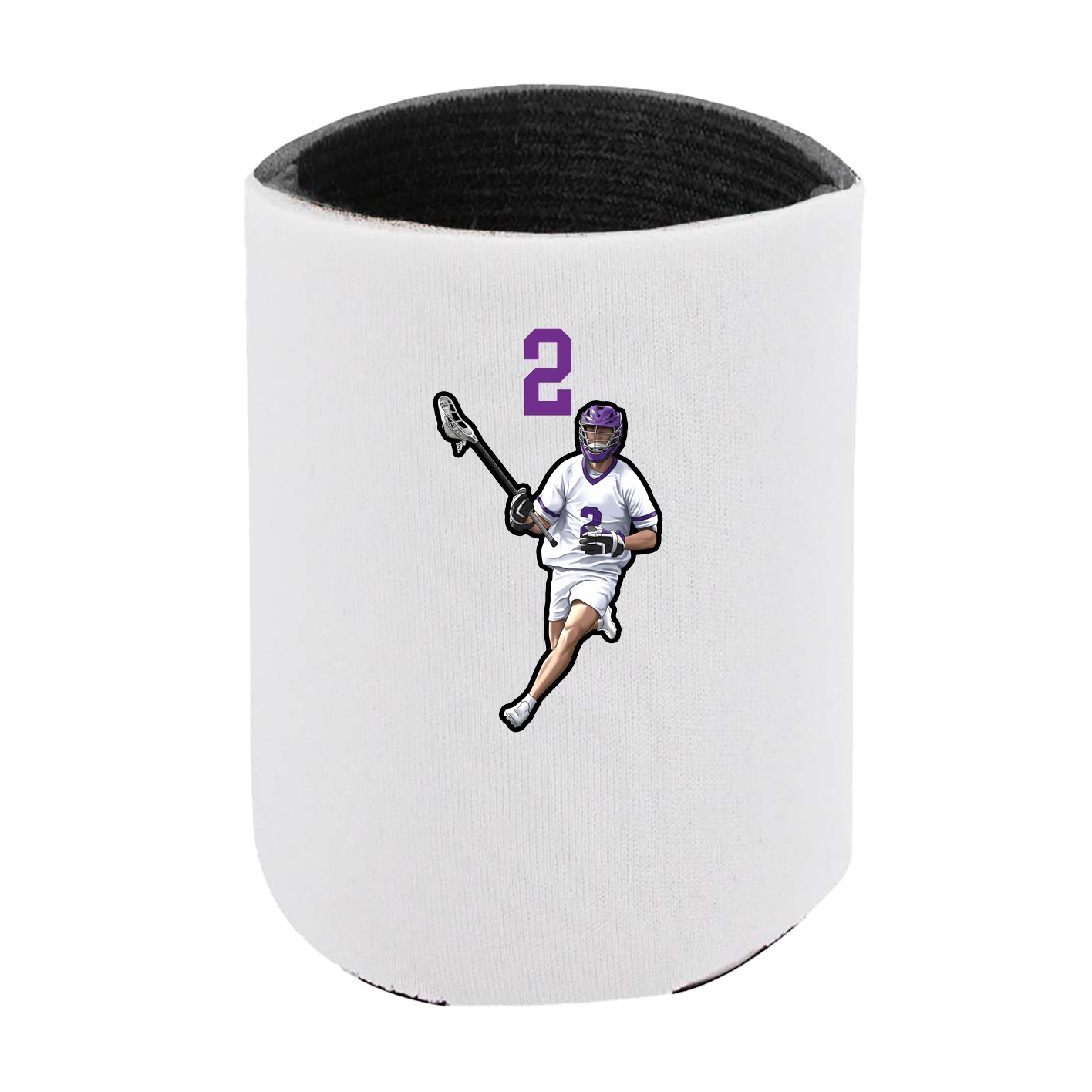 Can Holder — Number Top in White