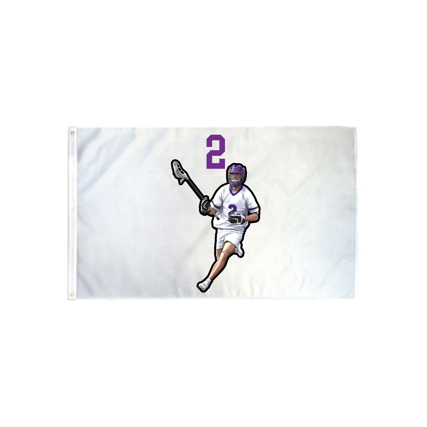 3x5 Flag — Number Top in Classic