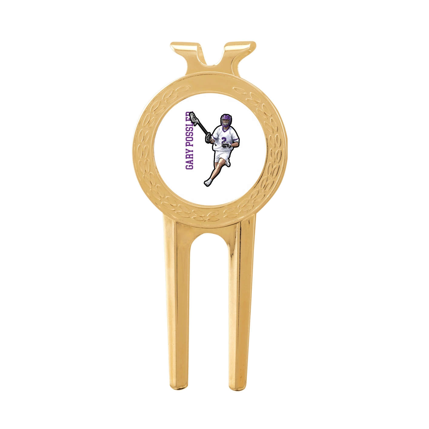 Divot Tool with Ball Marker — Name Vertical in Classic