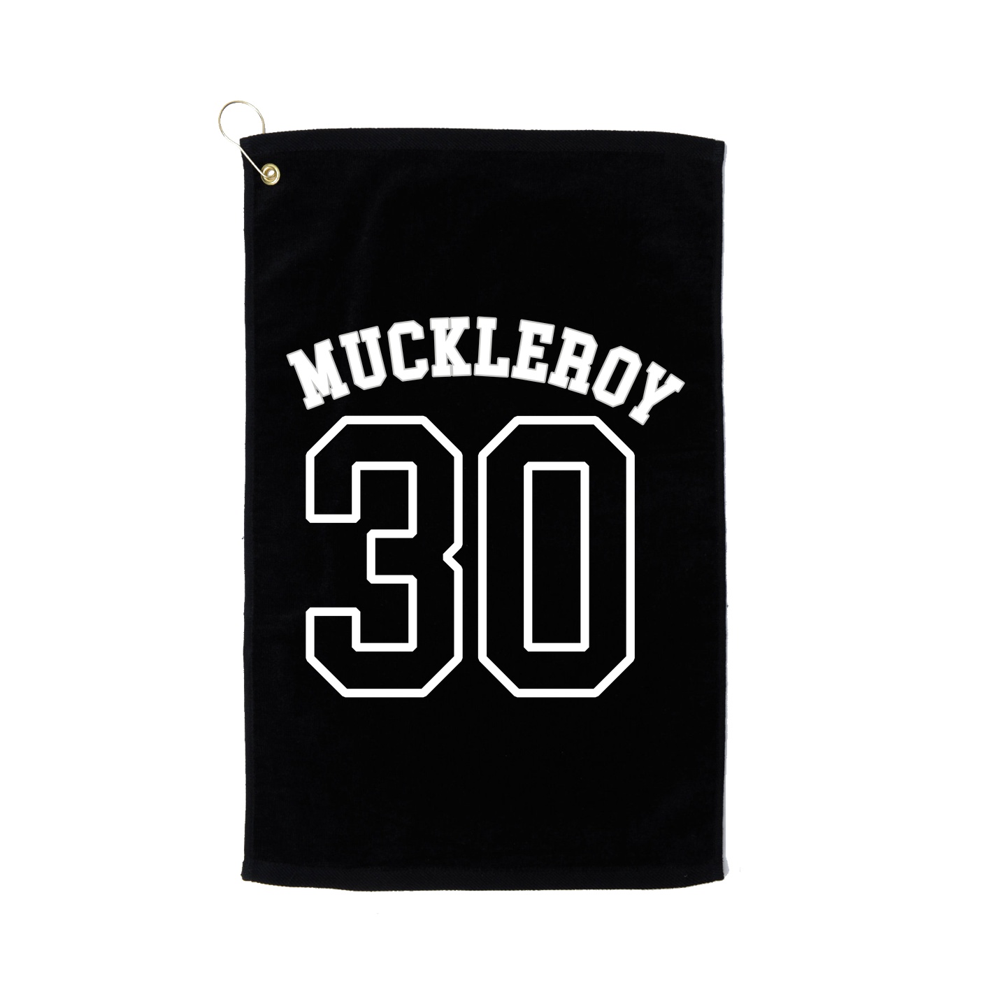 Golf Towel — Shirsey Arch in Black
