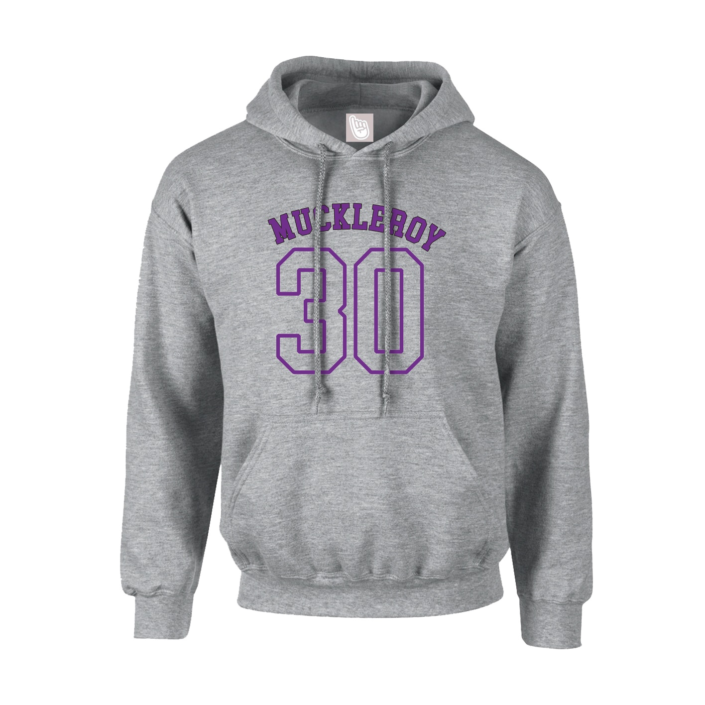 Youth Hoodie — Shirsey Arch in Grey