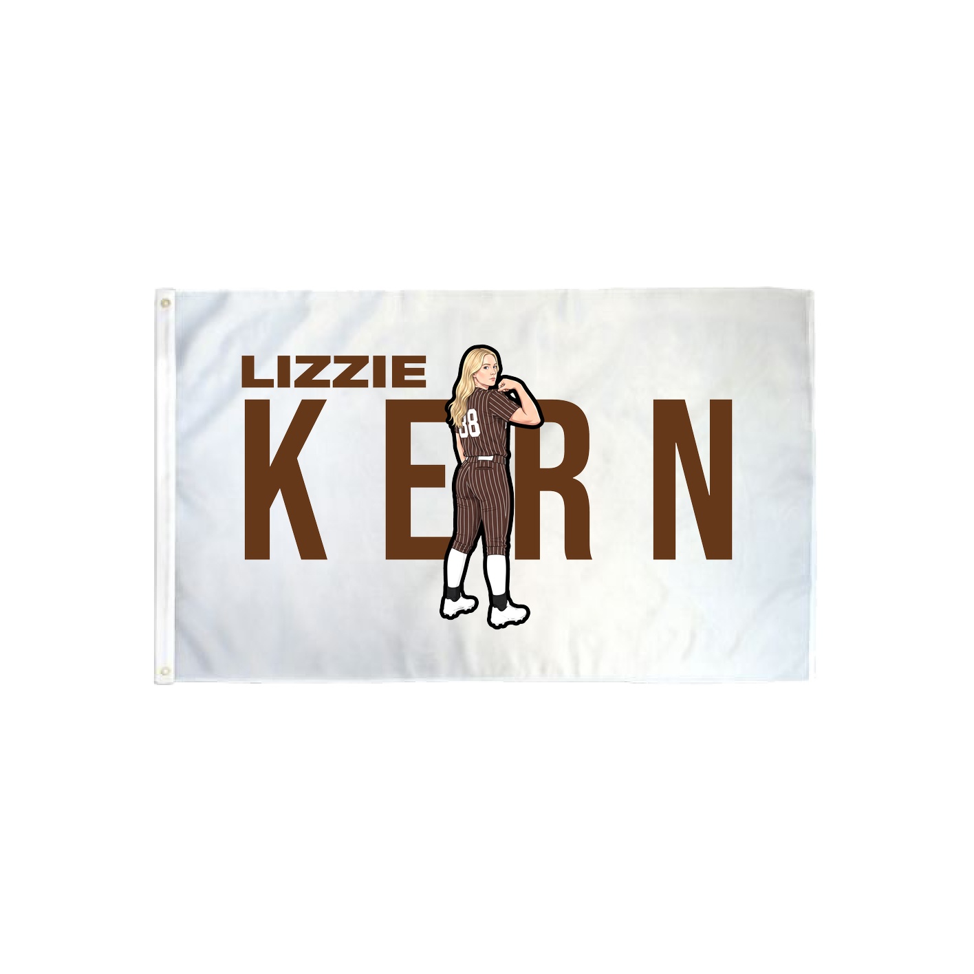 3x5 Flag — Player Name in Classic