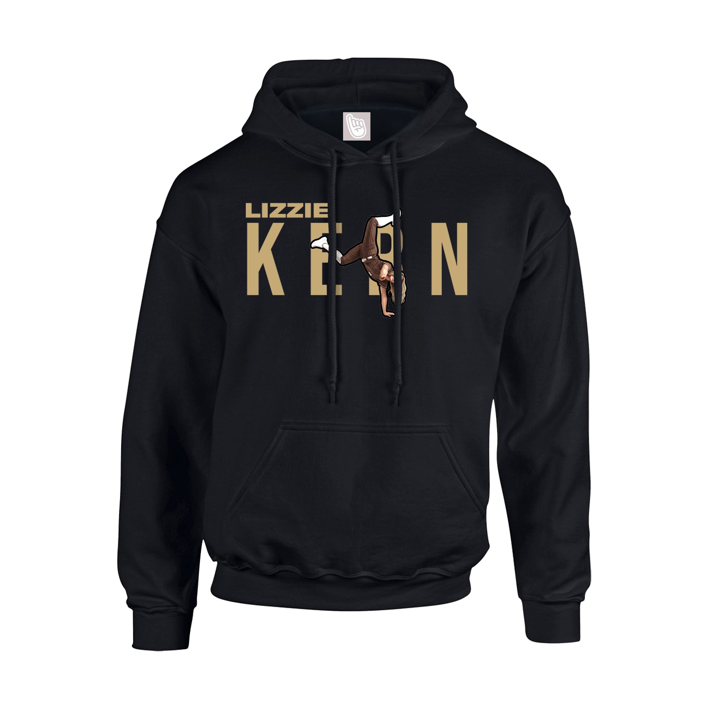Hoodie — Player Name in Black
