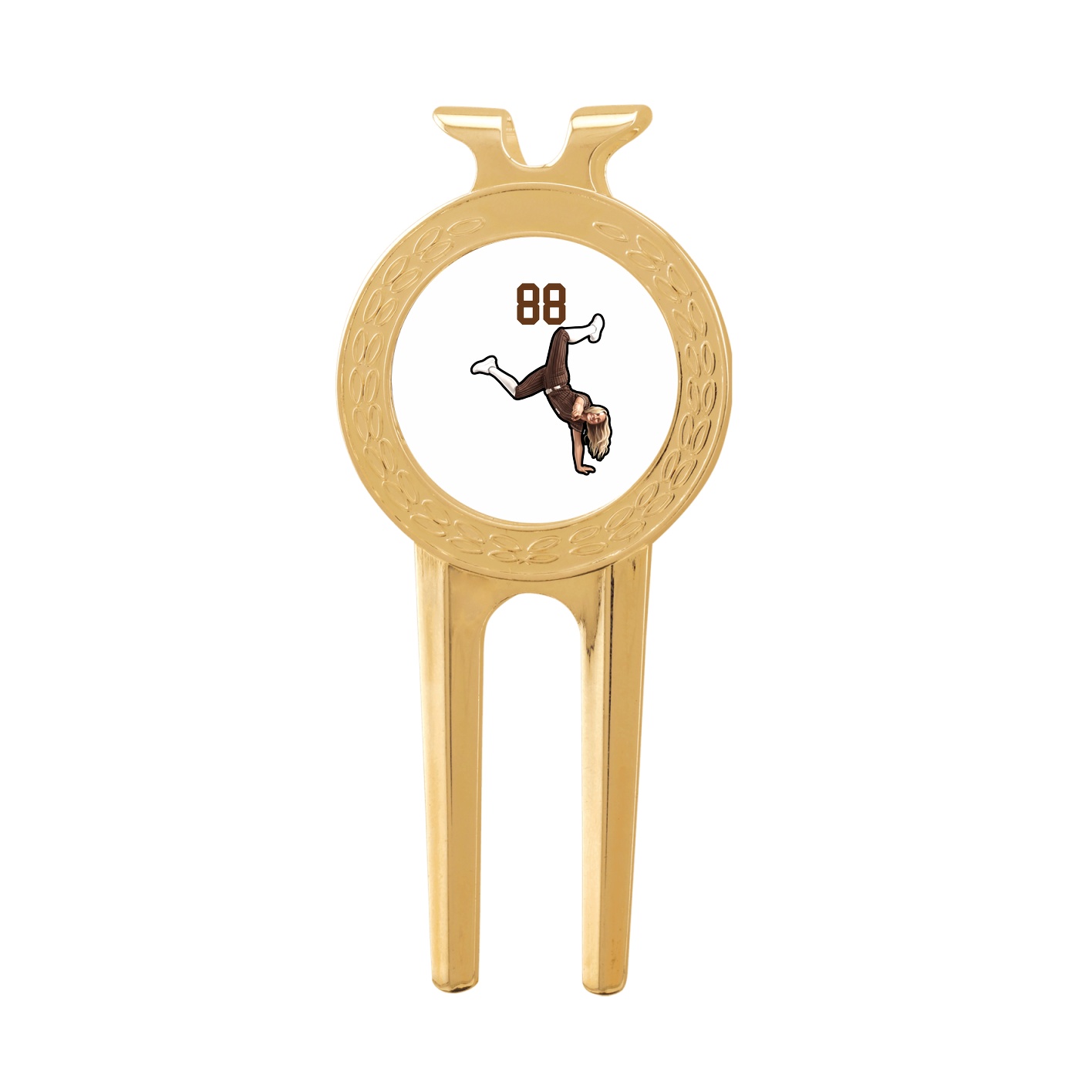 Divot Tool with Ball Marker — Number Top in Classic