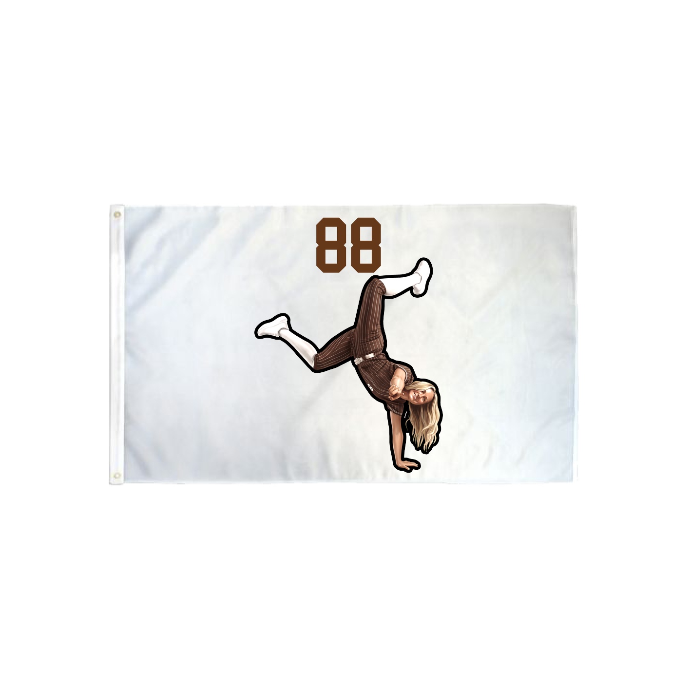 3x5 Flag — Number Top in Classic