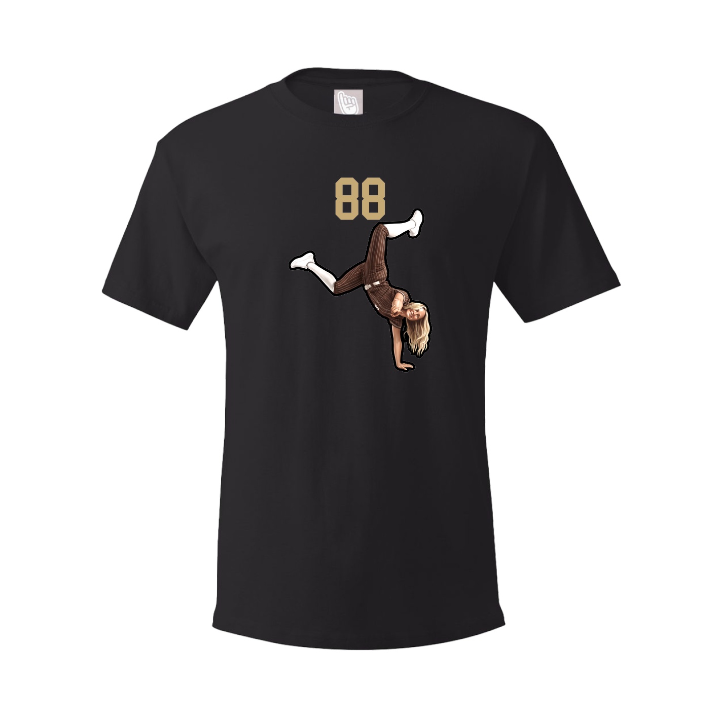 Tee — Number Top in Black