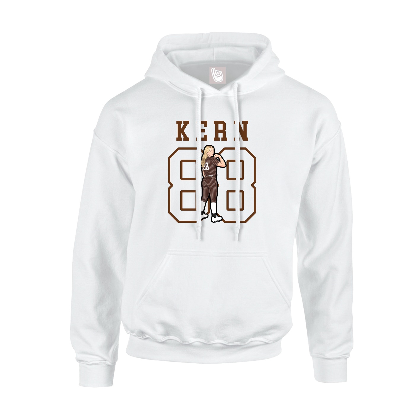 Youth Hoodie — Shirsey in White
