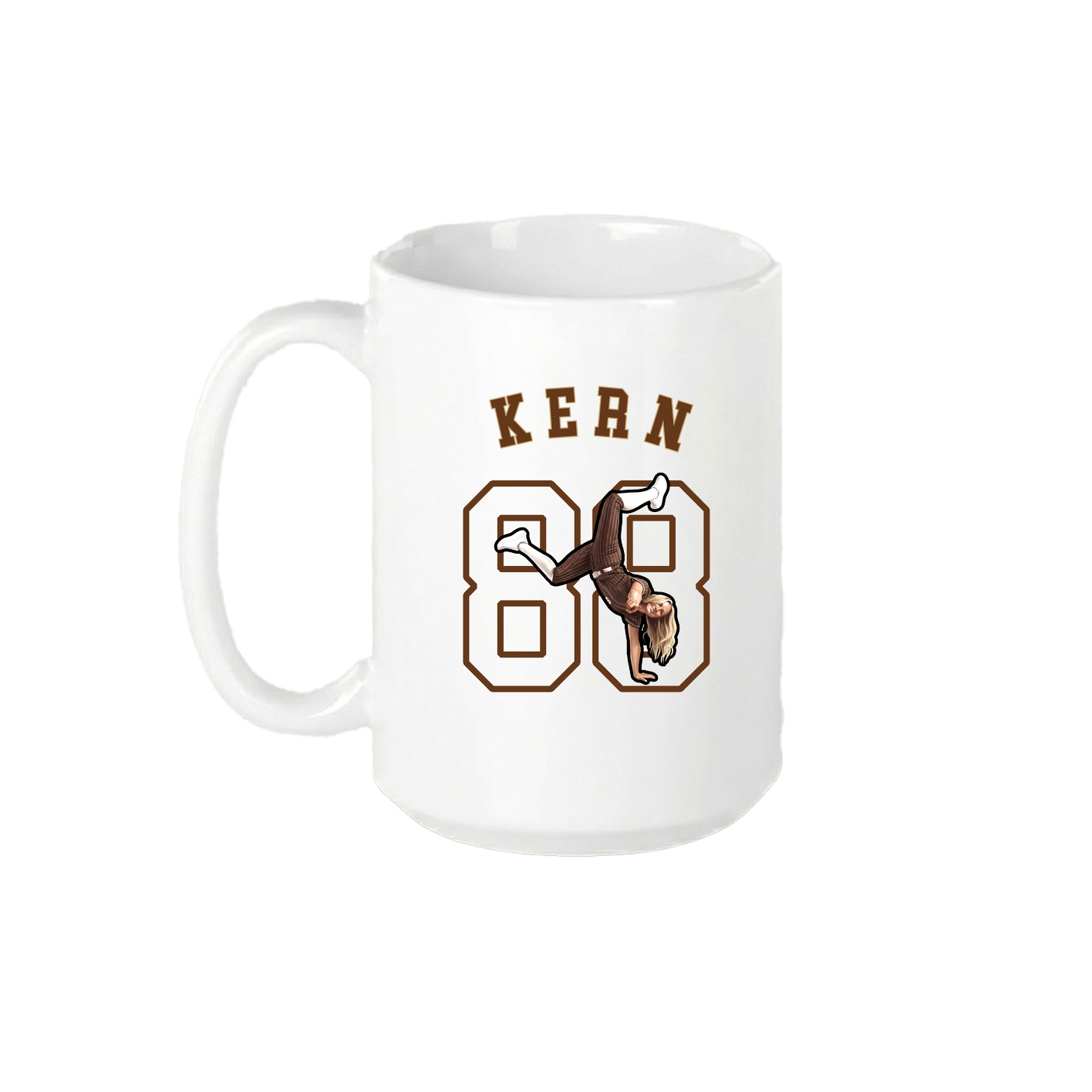 15oz Coffee Mug — Shirsey Arch in White