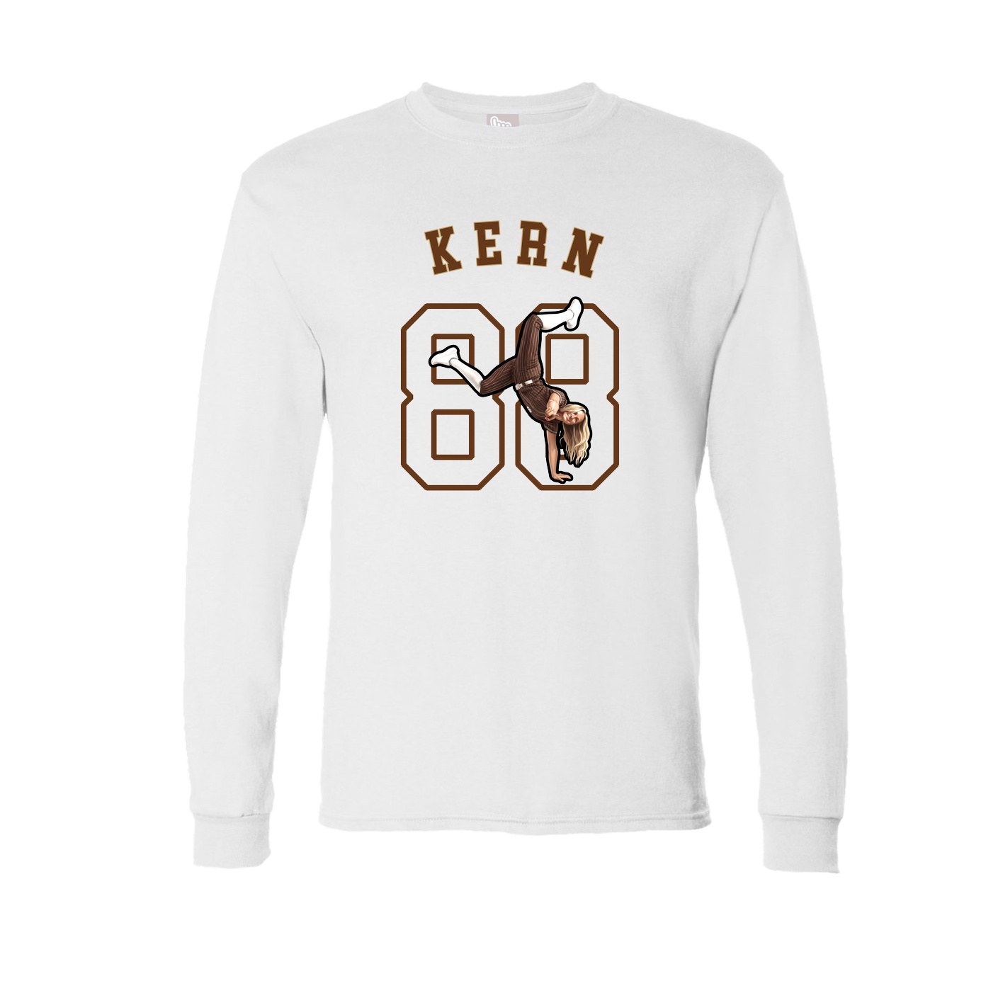 Long Sleeve Tee — Shirsey Arch in White