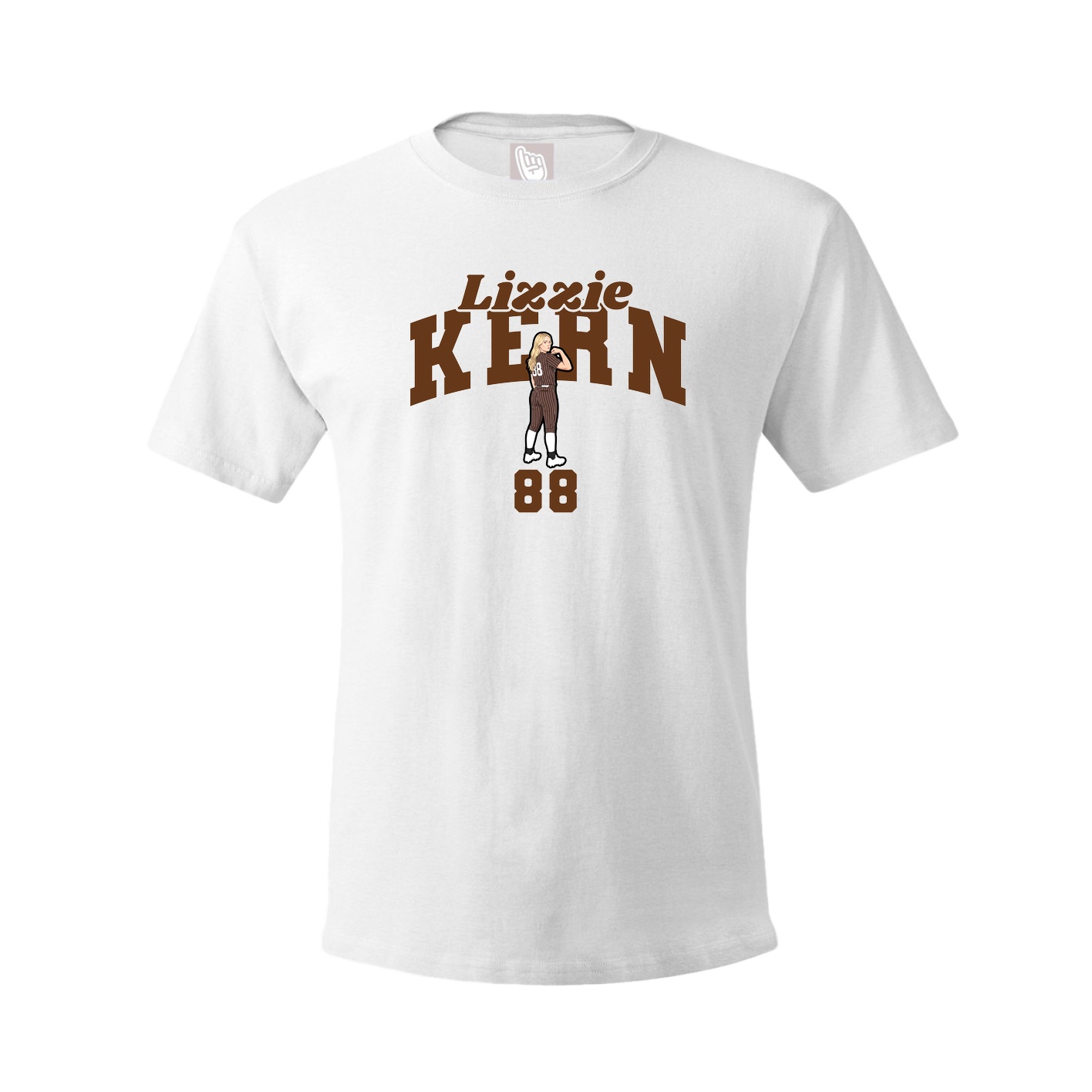 Youth Tee — Signature Arch in White