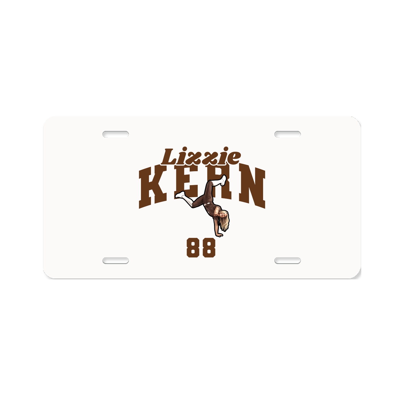License Plate — Signature Arch in Classic
