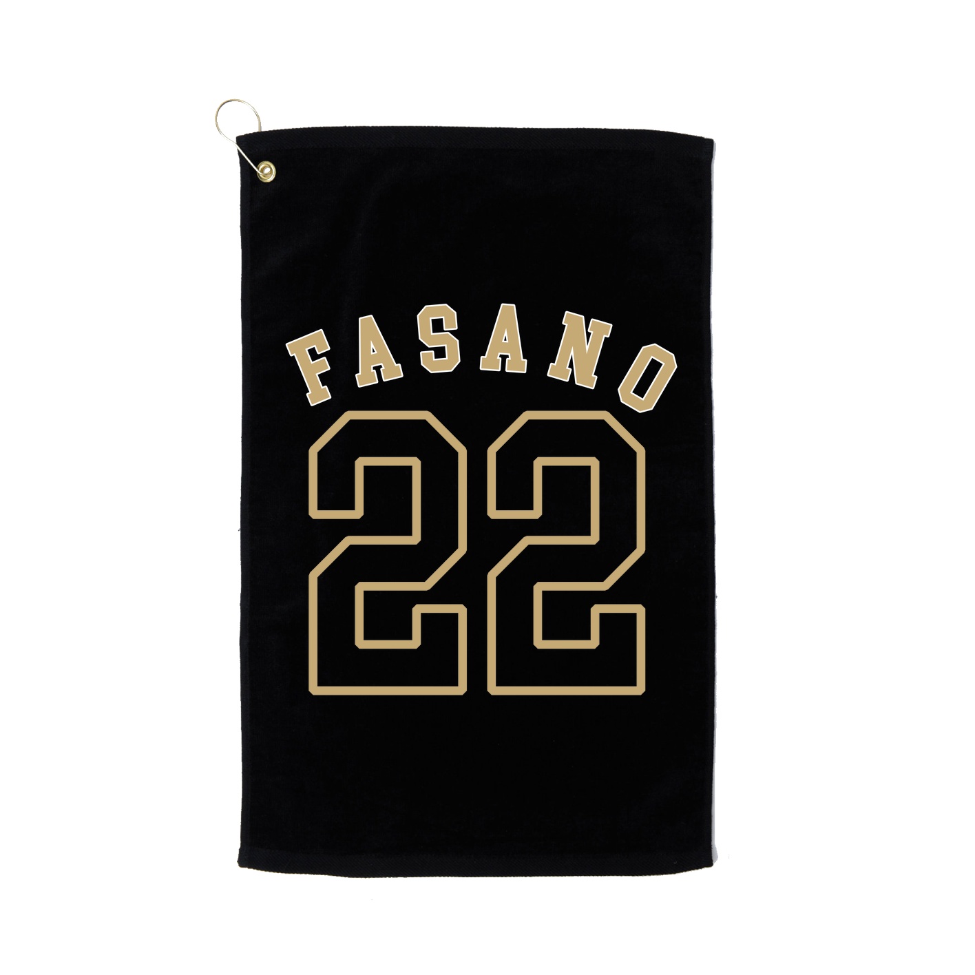 Golf Towel — Shirsey Arch in Black