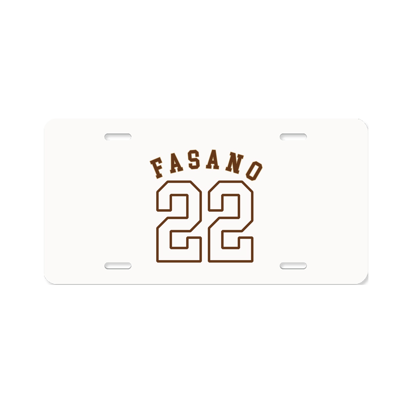 License Plate — Shirsey Arch in Classic