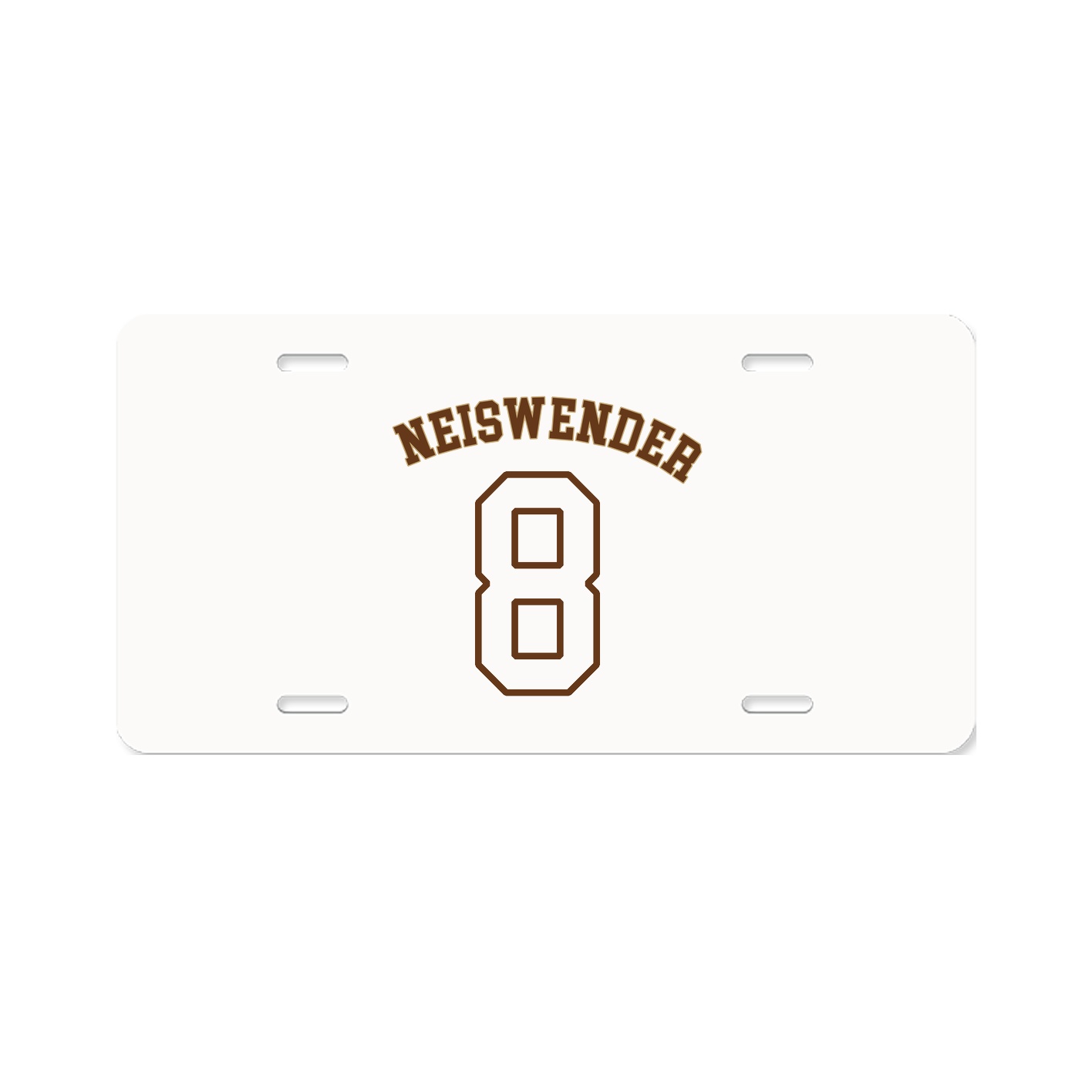 License Plate — Shirsey Arch in Classic