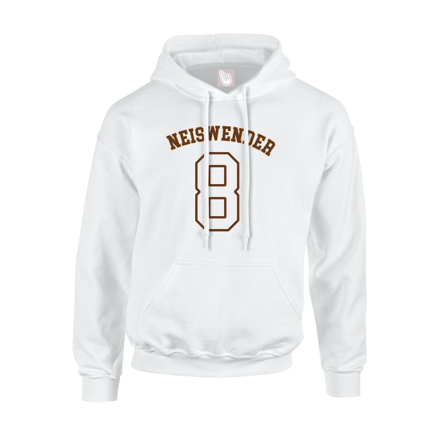 Hoodie — Shirsey Arch in White