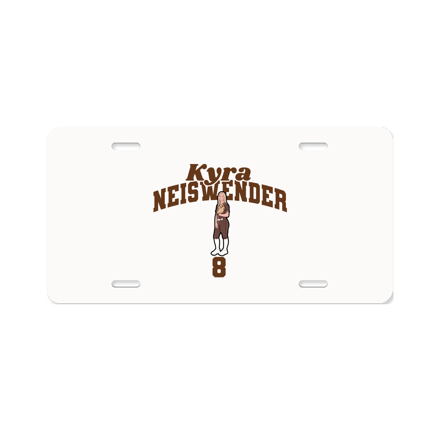 License Plate — Signature Arch in Classic