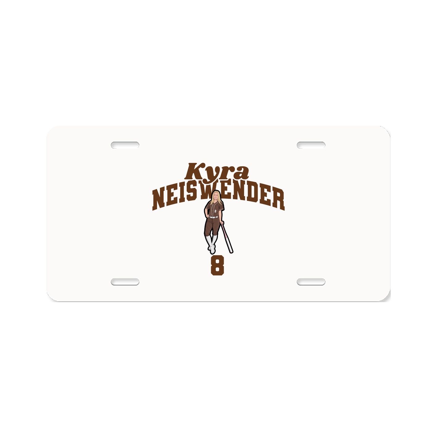 License Plate — Signature Arch in Classic