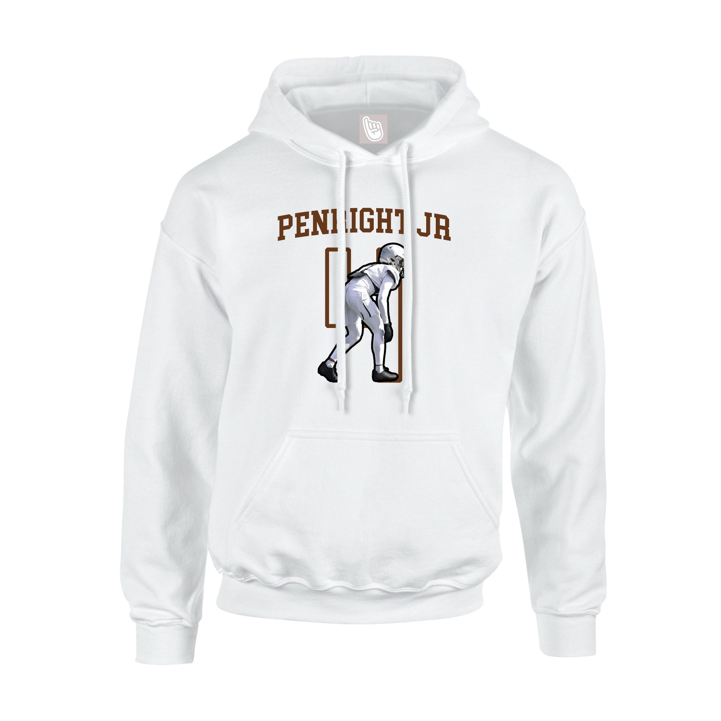 Youth Hoodie — Shirsey in White
